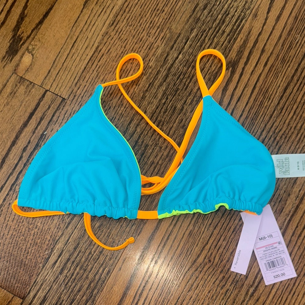 NWT Reversible Wild Fable Bathingsuit Top